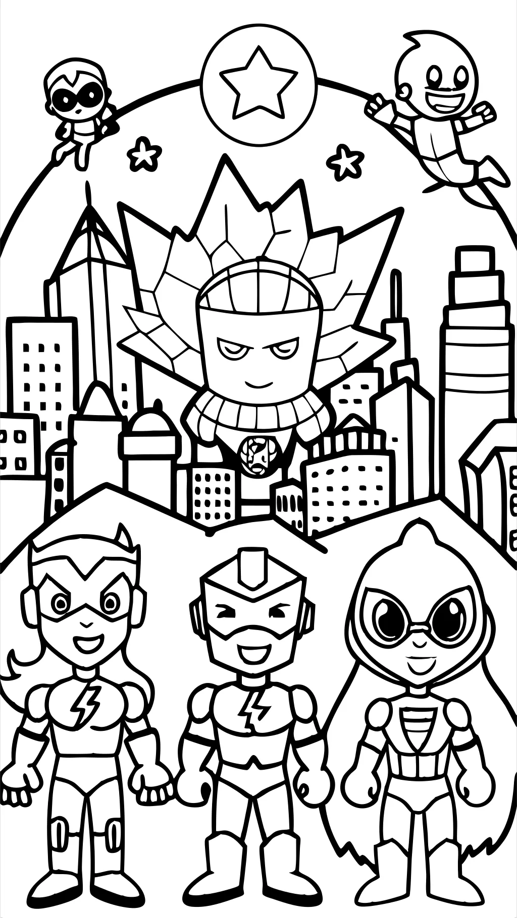 coloring pages superheroes free